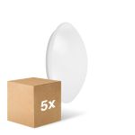 Confezione Multipack 5x Ledvance Surface Circolare 250 Bianca 13W 920lm - 830 Luce Calda -  | con Sensor - IP44 - Sostitutiva 2x13W