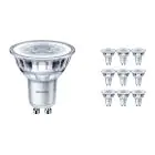 Confezione Multipack 10x Philips Corepro LED Faretti GU10 PAR16 3.5W 275lm 36D - 840 Bianco Freddo | Sostitutiva 35W